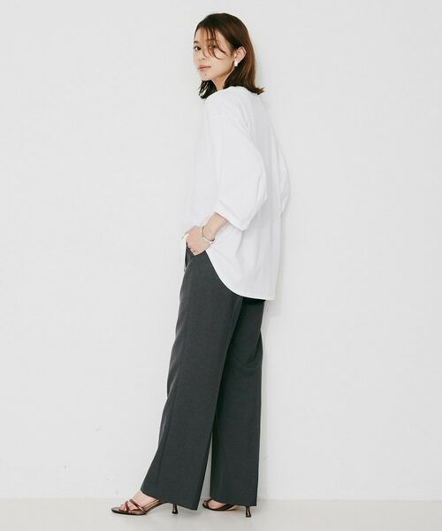 UNTITLED / アンタイトル Tシャツ | 【Munich】タックスリーブTシャツ | 詳細8