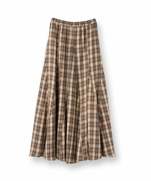 UNTITLED / アンタイトル ロング・マキシ丈スカート | 【Munich】チェックフレアマキシスカート | 詳細1