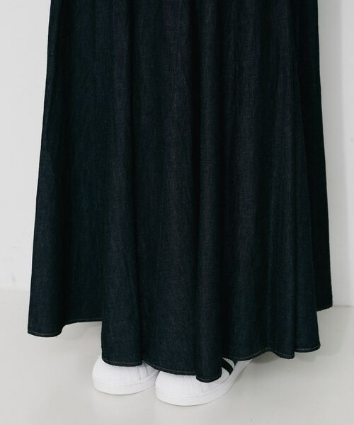 UNTITLED / アンタイトル デニムスカート | 【Munich】デニムマキシフレアスカート | 詳細10