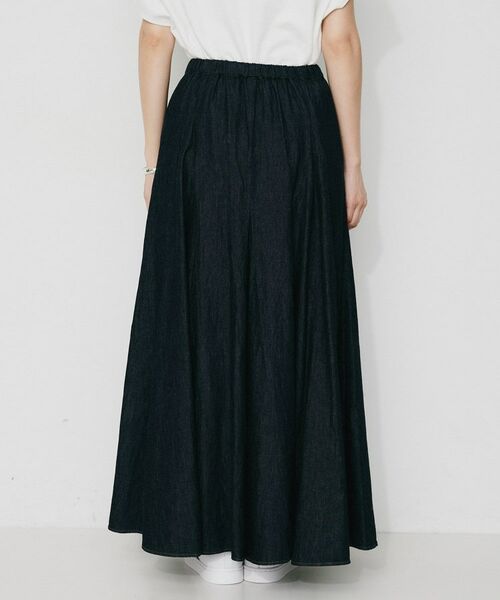 UNTITLED / アンタイトル デニムスカート | 【Munich】デニムマキシフレアスカート | 詳細8