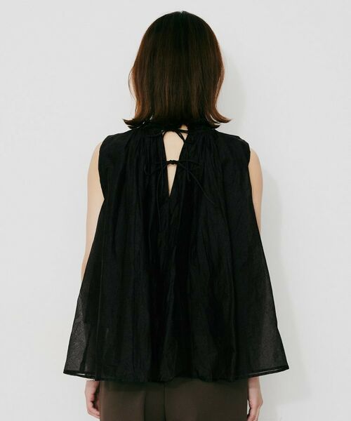 UNTITLED / アンタイトル シャツ・ブラウス | 【MARILYN MOON】シアースターチドコットンギャザーブラウス | 詳細12