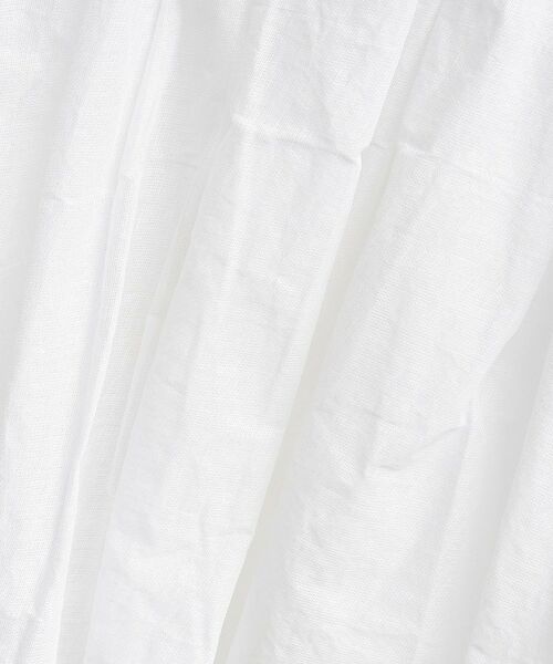 UNTITLED / アンタイトル シャツ・ブラウス | 【MARILYN MOON】シアースターチドコットンギャザーブラウス | 詳細5
