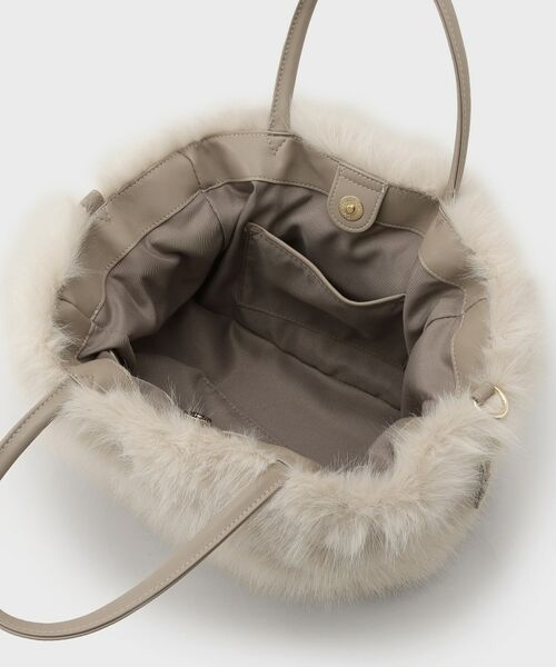 UNTITLED / アンタイトル トートバッグ | 【定番人気!】2Wayドロストフェイクファートート | 詳細10