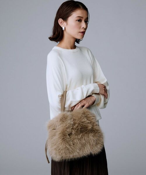 UNTITLED / アンタイトル トートバッグ | 【定番人気!】2Wayドロストフェイクファートート | 詳細14