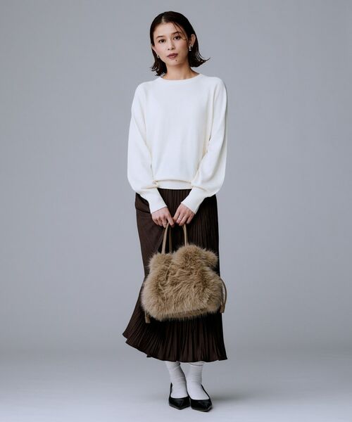 UNTITLED / アンタイトル トートバッグ | 【定番人気!】2Wayドロストフェイクファートート | 詳細15