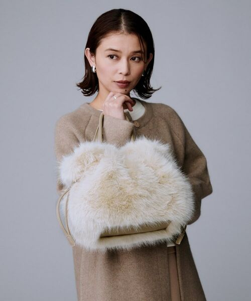 UNTITLED / アンタイトル トートバッグ | 【定番人気!】2Wayドロストフェイクファートート | 詳細18