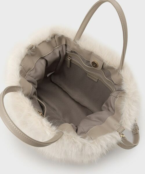 UNTITLED / アンタイトル トートバッグ | 【定番人気!】2Wayドロストフェイクファートート | 詳細4