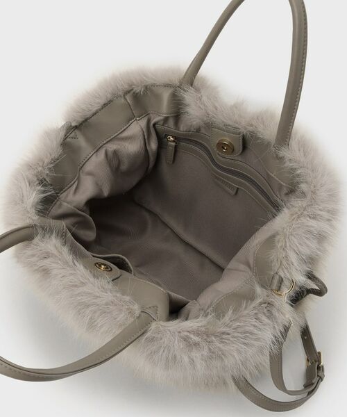 UNTITLED / アンタイトル トートバッグ | 【定番人気!】2Wayドロストフェイクファートート | 詳細5