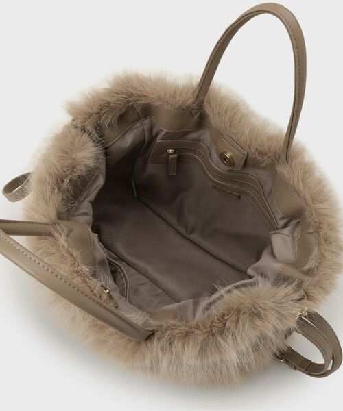 UNTITLED / アンタイトル トートバッグ | 【定番人気!】2Wayドロストフェイクファートート | 詳細6