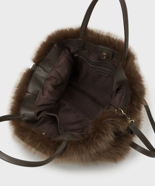 UNTITLED / アンタイトル トートバッグ | 【定番人気!】2Wayドロストフェイクファートート | 詳細7