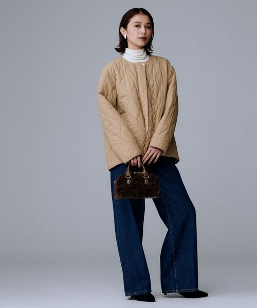 UNTITLED / アンタイトル ボストンバッグ | 【2Way/トレンド】フェイクファーボストンバッグ | 詳細11