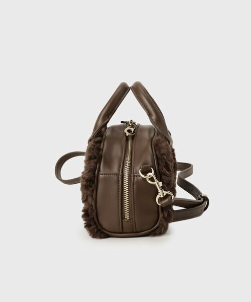 UNTITLED / アンタイトル ボストンバッグ | 【2Way/トレンド】フェイクファーボストンバッグ | 詳細2