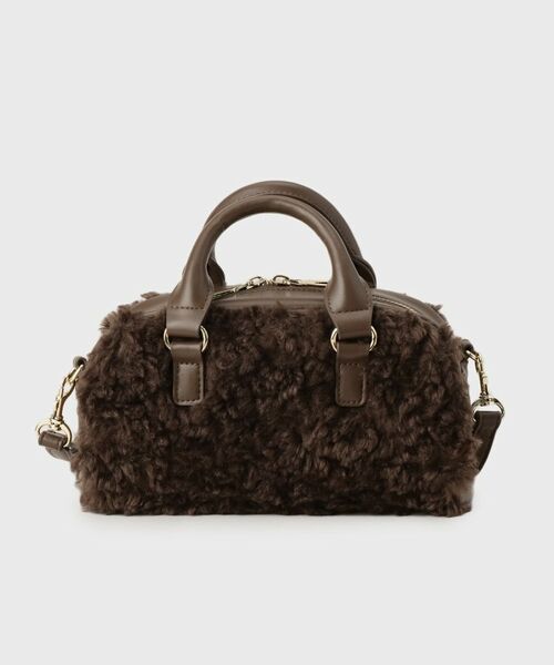 UNTITLED / アンタイトル ボストンバッグ | 【2Way/トレンド】フェイクファーボストンバッグ | 詳細3