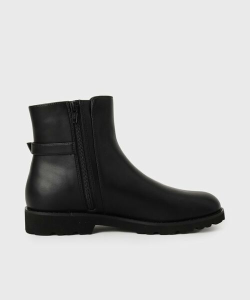 UNTITLED / アンタイトル ブーツ（ショート丈） | 【軽量】バックルジョッキーブーツ | 詳細3