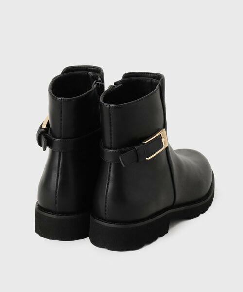 UNTITLED / アンタイトル ブーツ（ショート丈） | 【軽量】バックルジョッキーブーツ | 詳細4