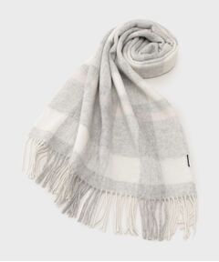 UNTITLED / アンタイトル マフラー・ショール・スヌード・ストール | 【名品／定番人気】ウールチェックストール