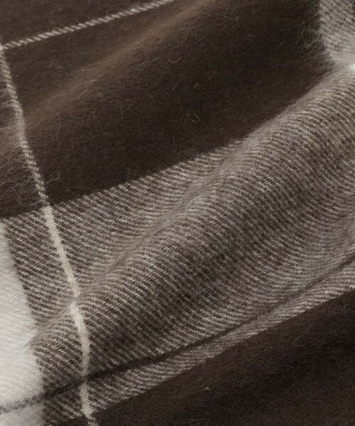 UNTITLED / アンタイトル マフラー・ショール・スヌード・ストール | 【名品／定番人気】ウールチェックストール | 詳細4