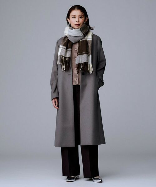 UNTITLED / アンタイトル マフラー・ショール・スヌード・ストール | 【名品／定番人気】ウールチェックストール | 詳細6