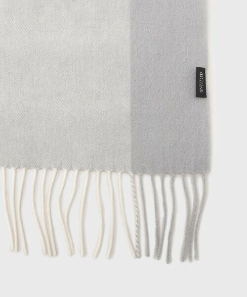 UNTITLED / アンタイトル マフラー・ショール・スヌード・ストール | 【名品／定番人気】ウールチェックマフラー | 詳細2