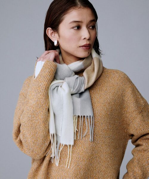 UNTITLED / アンタイトル マフラー・ショール・スヌード・ストール | 【名品／定番人気】ウールチェックマフラー | 詳細5