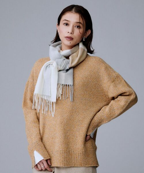 UNTITLED / アンタイトル マフラー・ショール・スヌード・ストール | 【名品／定番人気】ウールチェックマフラー | 詳細6