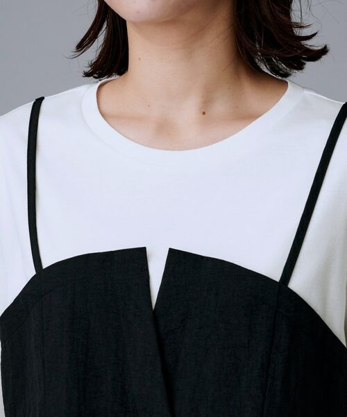 UNTITLED / アンタイトル カットソー | 【洗える/ゆったりシルエット】ビスチェドッキング プルオーバー | 詳細17