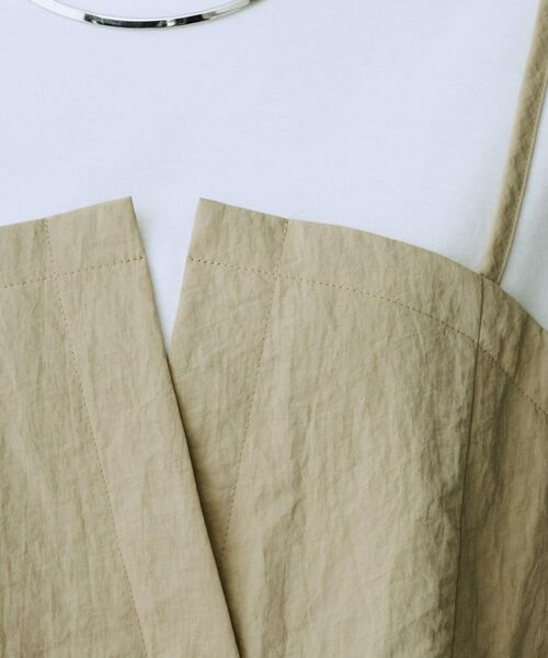 UNTITLED / アンタイトル カットソー | 【洗える/ゆったりシルエット】ビスチェドッキング プルオーバー | 詳細9