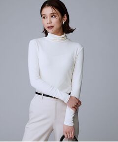 UNTITLED / アンタイトル カットソー | 【吸湿発熱/洗える】ハイネックインナー