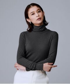 UNTITLED / アンタイトル カットソー | 【吸湿発熱/洗える】ハイネックインナー