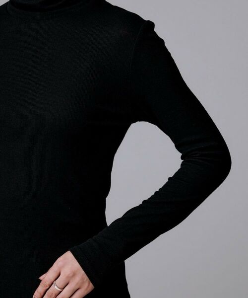 UNTITLED / アンタイトル カットソー | 【吸湿発熱/洗える】ハイネックインナー | 詳細18