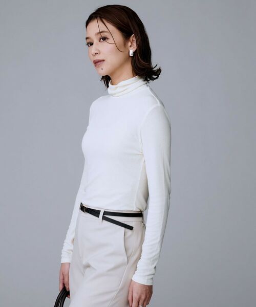 UNTITLED / アンタイトル カットソー | 【吸湿発熱/洗える】ハイネックインナー | 詳細3