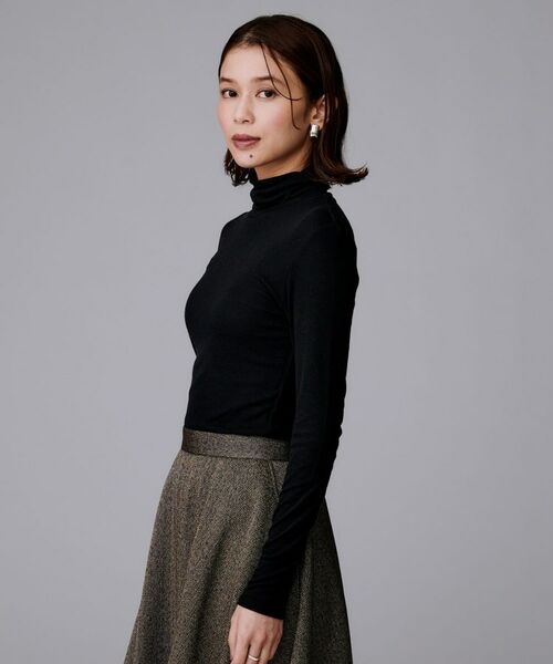 UNTITLED / アンタイトル カットソー | 【吸湿発熱/洗える】ハイネックインナー | 詳細7
