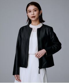 UNTITLED - 秋のおしゃれに活躍！レザージャケット | ファッション通販