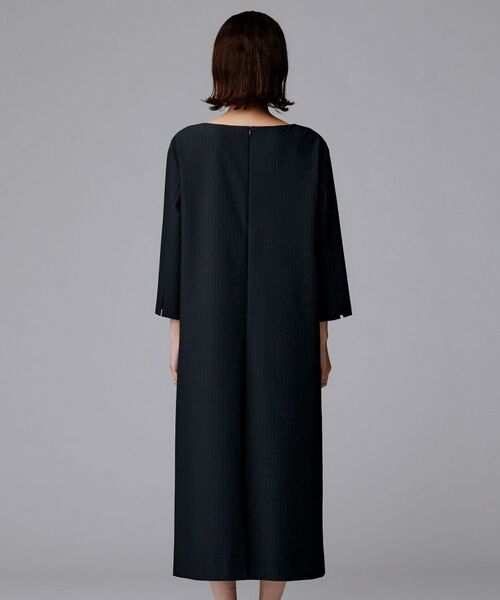 UNTITLED / アンタイトル ミニ丈・ひざ丈ワンピース | 【洗える/ストレッチ素材/通勤】スーツライク ストライプワンピース | 詳細11