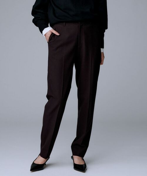 UNTITLED / アンタイトル パンツ | 【暖か素材/ストレッチ性】裏起毛テーパードパンツ | 詳細11