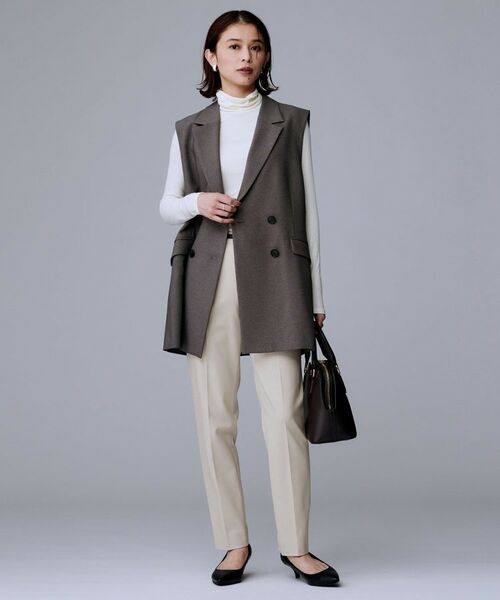 UNTITLED / アンタイトル パンツ | 【暖か素材/ストレッチ性】裏起毛テーパードパンツ | 詳細17