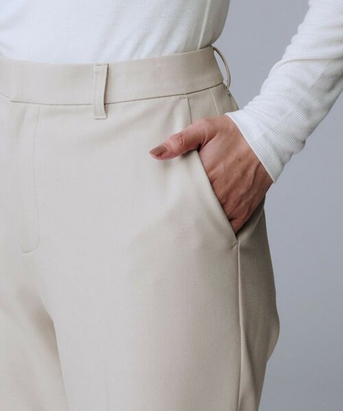 UNTITLED / アンタイトル パンツ | 【暖か素材/ストレッチ性】裏起毛テーパードパンツ | 詳細24