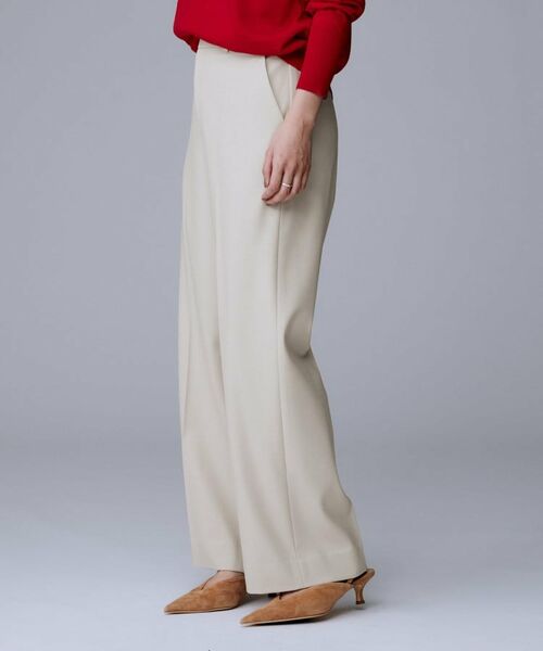 UNTITLED / アンタイトル パンツ | 【暖か素材/ストレッチ性】裏起毛ワイドパンツ | 詳細16