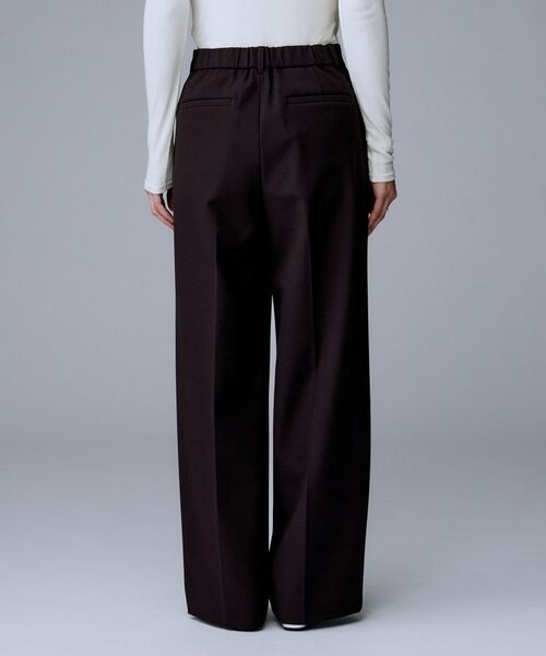 UNTITLED / アンタイトル パンツ | 【暖か素材/ストレッチ性】裏起毛ワイドパンツ | 詳細21