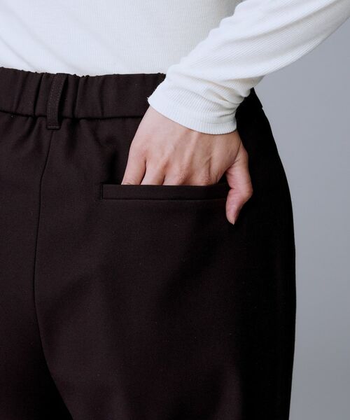 UNTITLED / アンタイトル パンツ | 【暖か素材/ストレッチ性】裏起毛ワイドパンツ | 詳細25