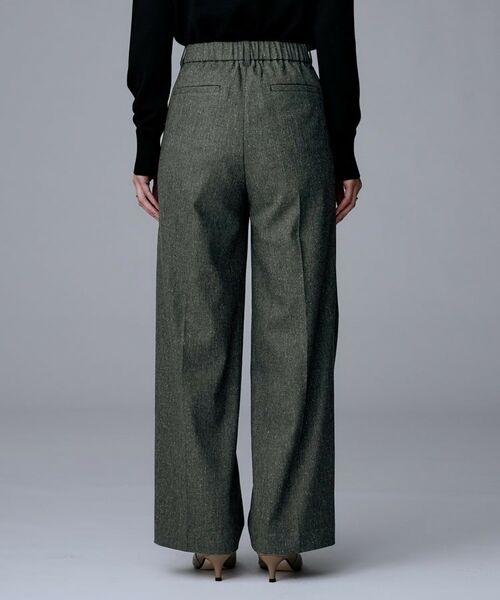 UNTITLED / アンタイトル パンツ | 【ワイド/後ろゴム/シーズンレス】シルクネップツイードパンツ | 詳細21