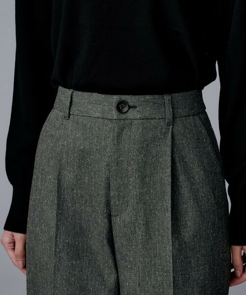 UNTITLED / アンタイトル パンツ | 【ワイド/後ろゴム/シーズンレス】シルクネップツイードパンツ | 詳細22