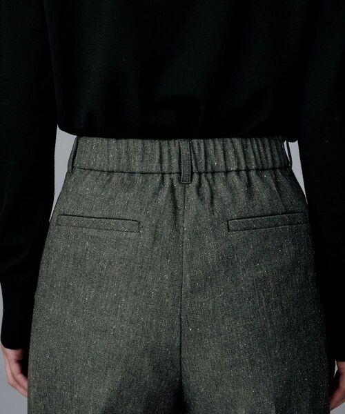 UNTITLED / アンタイトル パンツ | 【ワイド/後ろゴム/シーズンレス】シルクネップツイードパンツ | 詳細24