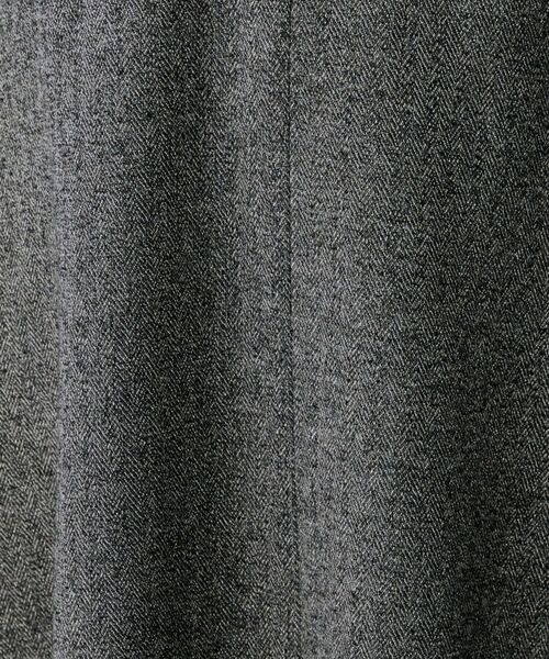UNTITLED / アンタイトル ロング・マキシ丈スカート | 【ミディ丈/ウール混】クラシカルヘリンボーン　ラメスカート | 詳細9