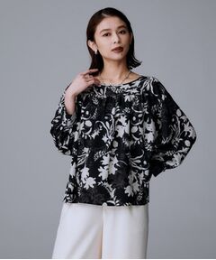 UNTITLED / アンタイトル シャツ・ブラウス | 【洗える/セットアップ可能】オーナメントフラワー ブラウス