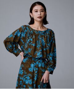 UNTITLED / アンタイトル シャツ・ブラウス | 【洗える/セットアップ可能】オーナメントフラワー ブラウス