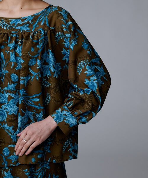 UNTITLED / アンタイトル シャツ・ブラウス | 【洗える/セットアップ可能】オーナメントフラワー ブラウス | 詳細14