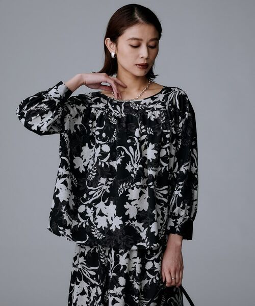 UNTITLED / アンタイトル シャツ・ブラウス | 【洗える/セットアップ可能】オーナメントフラワー ブラウス | 詳細3