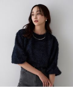 UNTITLED / アンタイトル シャツ・ブラウス | 【トレンド/1枚で着映え】カットジャカードトップス