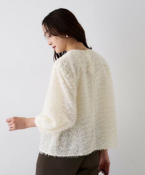 UNTITLED / アンタイトル シャツ・ブラウス | 【トレンド/1枚で着映え】カットジャカードトップス | 詳細11